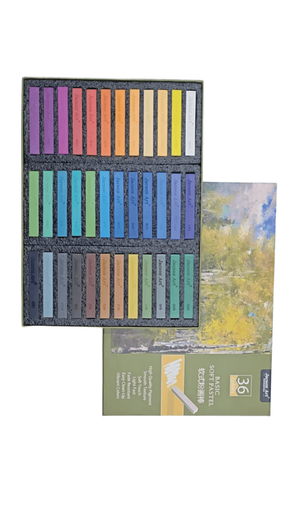 36-color Soft Pastel Set in Handmade Box